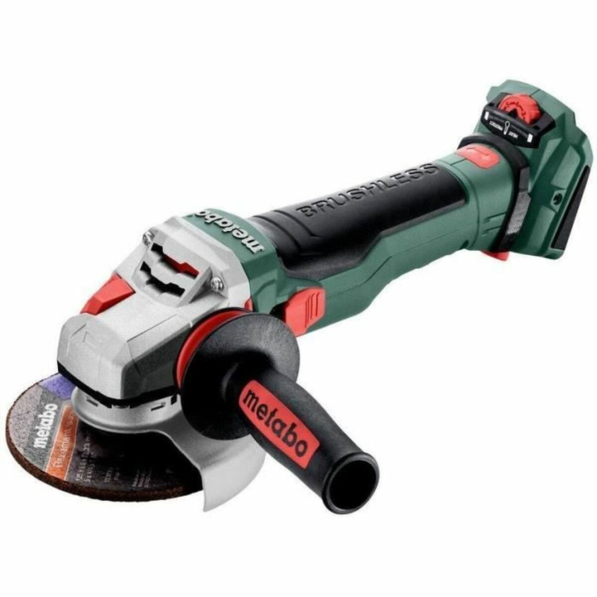 Amoladora angular Metabo WVB 18 LTX BL 15-125 1500 W 125 mm - Effik Store