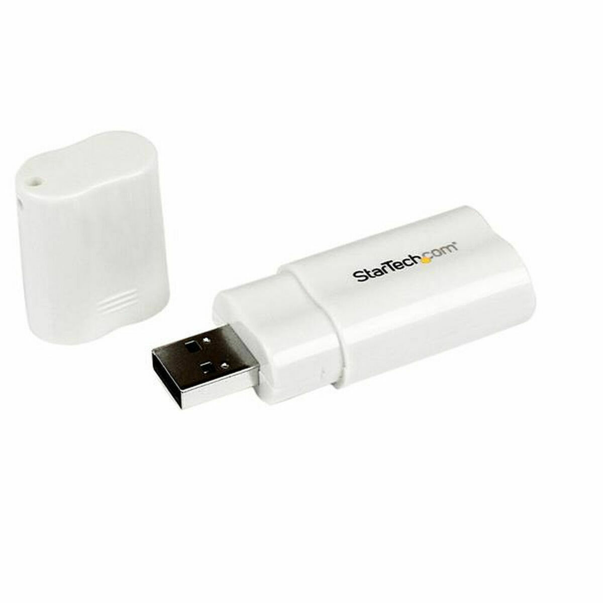 Tarjeta de Sonido Externa USB Startech ICUSBAUDIO Blanco - Effik Store