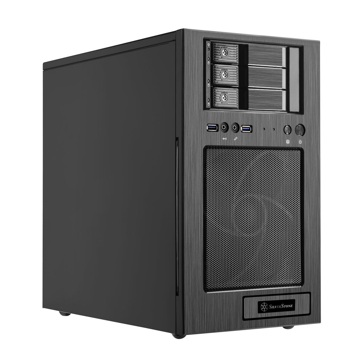 Caja Semitorre ATX Silverstone CS330 - Effik Store