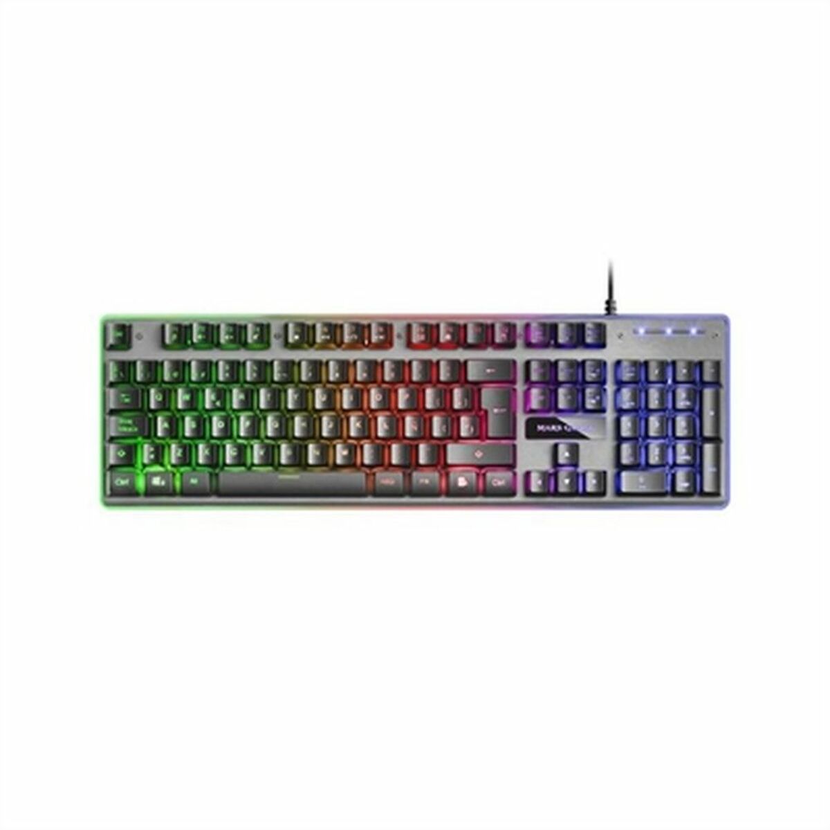 Teclado Gaming Mars Gaming MK220ES Negro Negro/Gris Qwerty Español - Effik Store