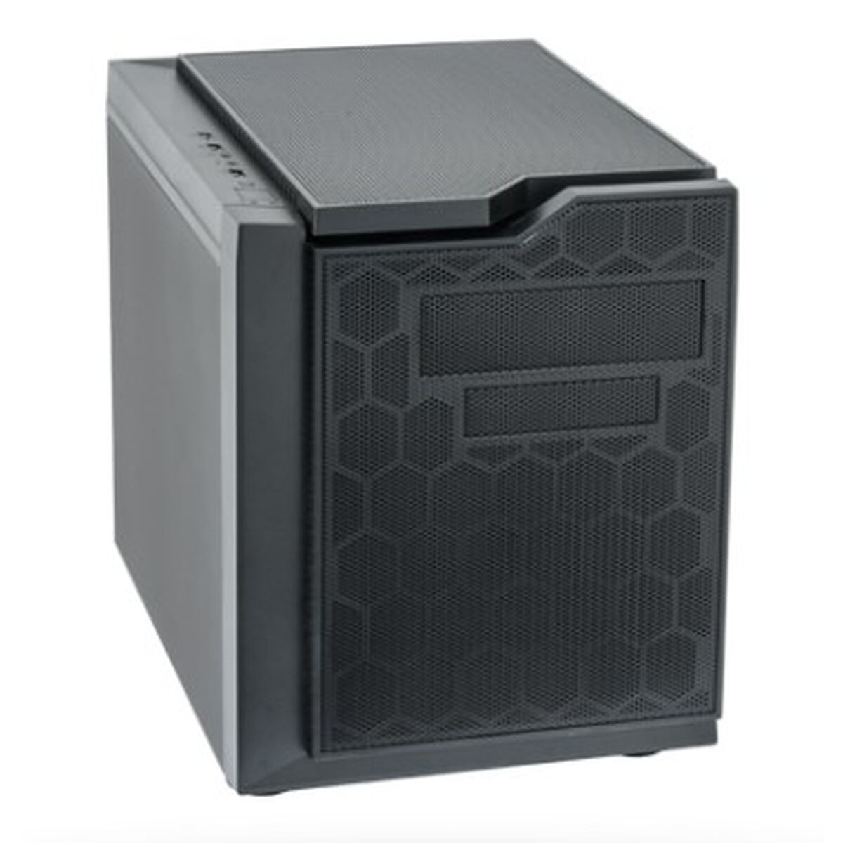 Caja Semitorre ATX Chieftec CI-01B-OP Negro - Effik Store