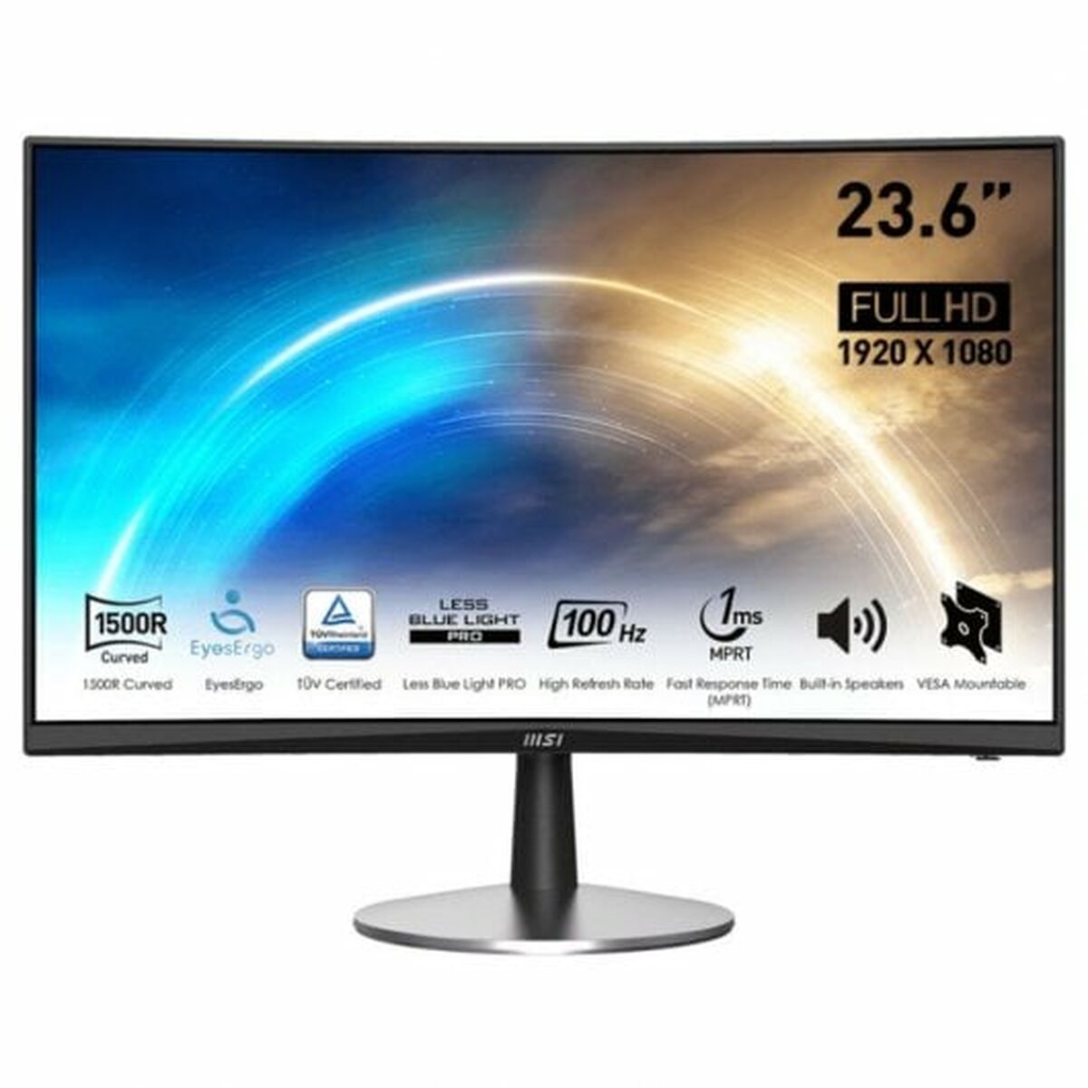 Monitor MSI MP2422C Full HD 23,6" 100 Hz - Effik Store