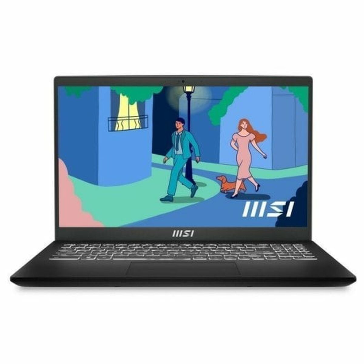 Laptop MSI Modern 15 B12MO-850XES 15,6" Intel Core i5-1235U 16 GB RAM 512 GB SSD - Effik Store