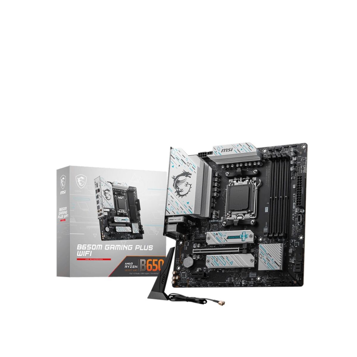 Placa Base MSI B650M GAMING PLUS WI-FI AMD AM5 AMD AMD B650 - Effik Store