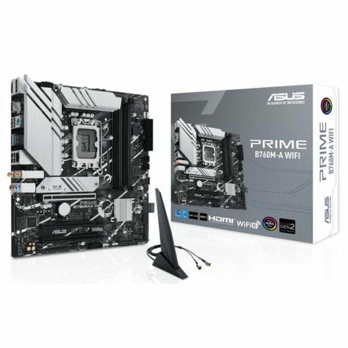 Placa Base Asus 90MB1EL0-M0EAY0 Intel Intel B760 LGA 1700 - Effik Store