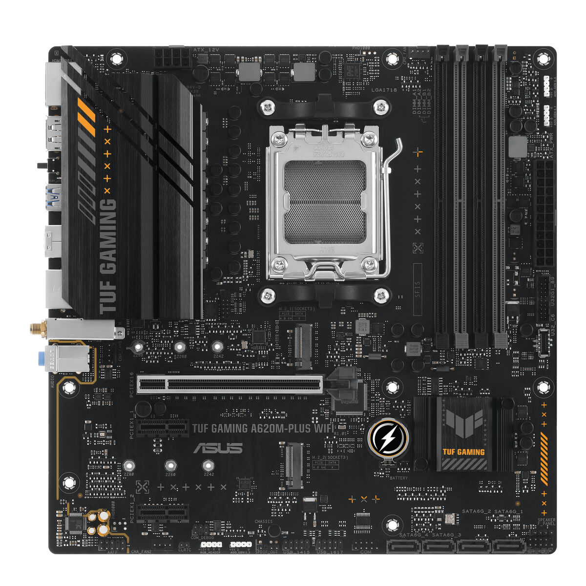 Placa Base Asus TUF GAMING A620M-PLUS WIFI AMD AMD AM5 - Effik Store