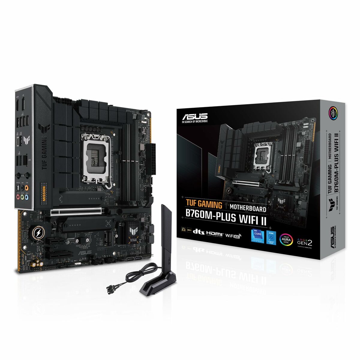 Placa Base Asus TUF GAMING B760M-PLUS WIFI II LGA 1700 - Effik Store