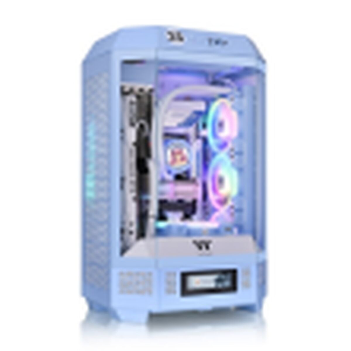 Caja Semitorre ATX THERMALTAKE Azul - Effik Store