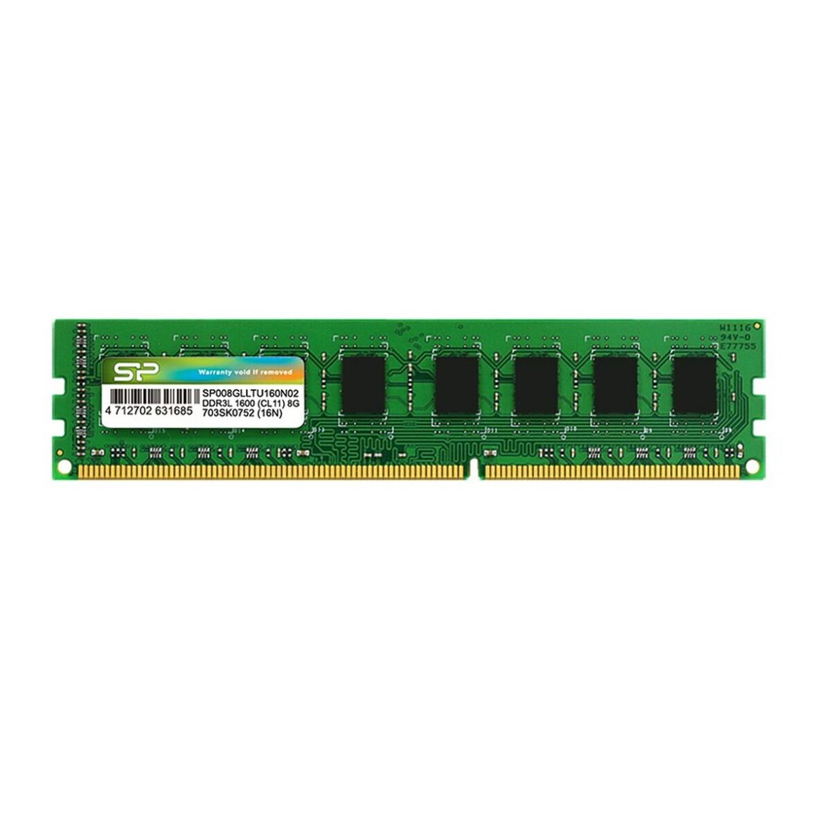 Memoria RAM Silicon Power SP004GLLTU160N02 DDR3L CL11 4 GB - Effik Store