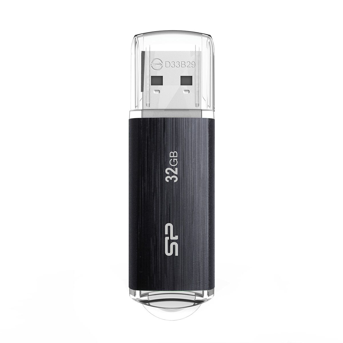 Memoria USB Silicon Power SP032GBUF3B02V1K Negro 32 GB - Effik Store