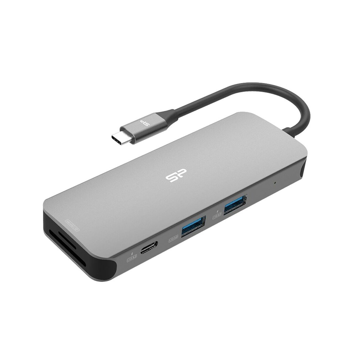 Hub USB Silicon Power SR30 Gris - Effik Store