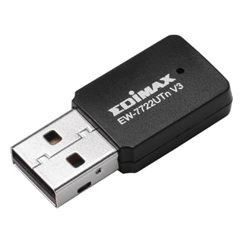 Tarjeta de Red Wifi USB Edimax Desconocido 300 Mbps - Effik Store