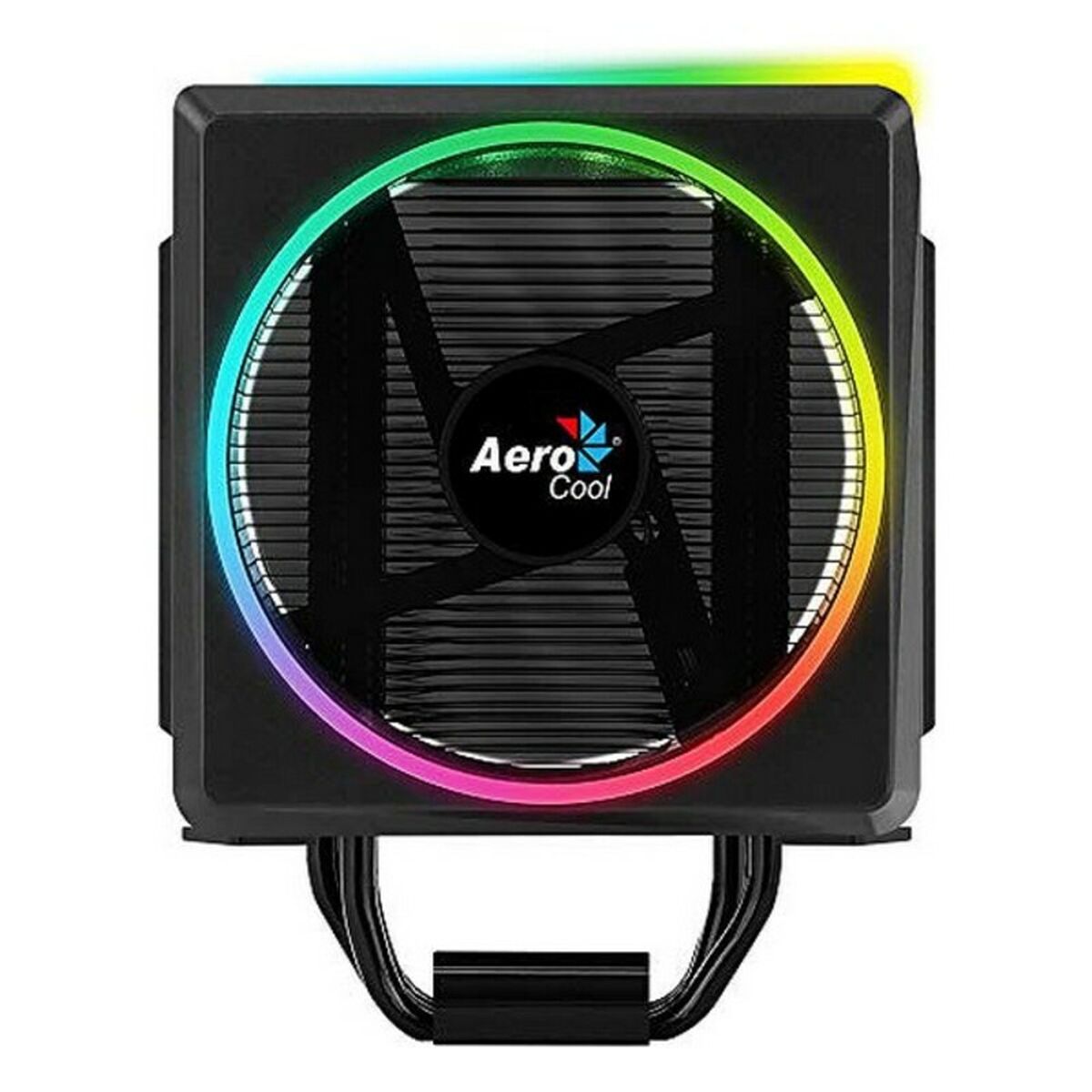 Ventilador Aerocool Cylon 4 Ø 12 cm RGB Negro 50 W - Effik Store