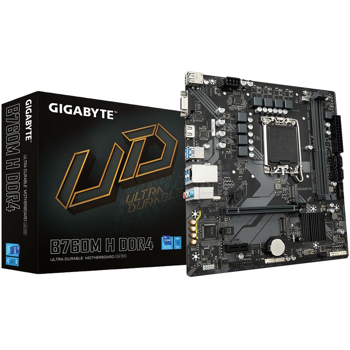 Placa Base Gigabyte 9MB76MH4-00-10 INTEL B760 EXPRESS LGA 1700 - Effik Store