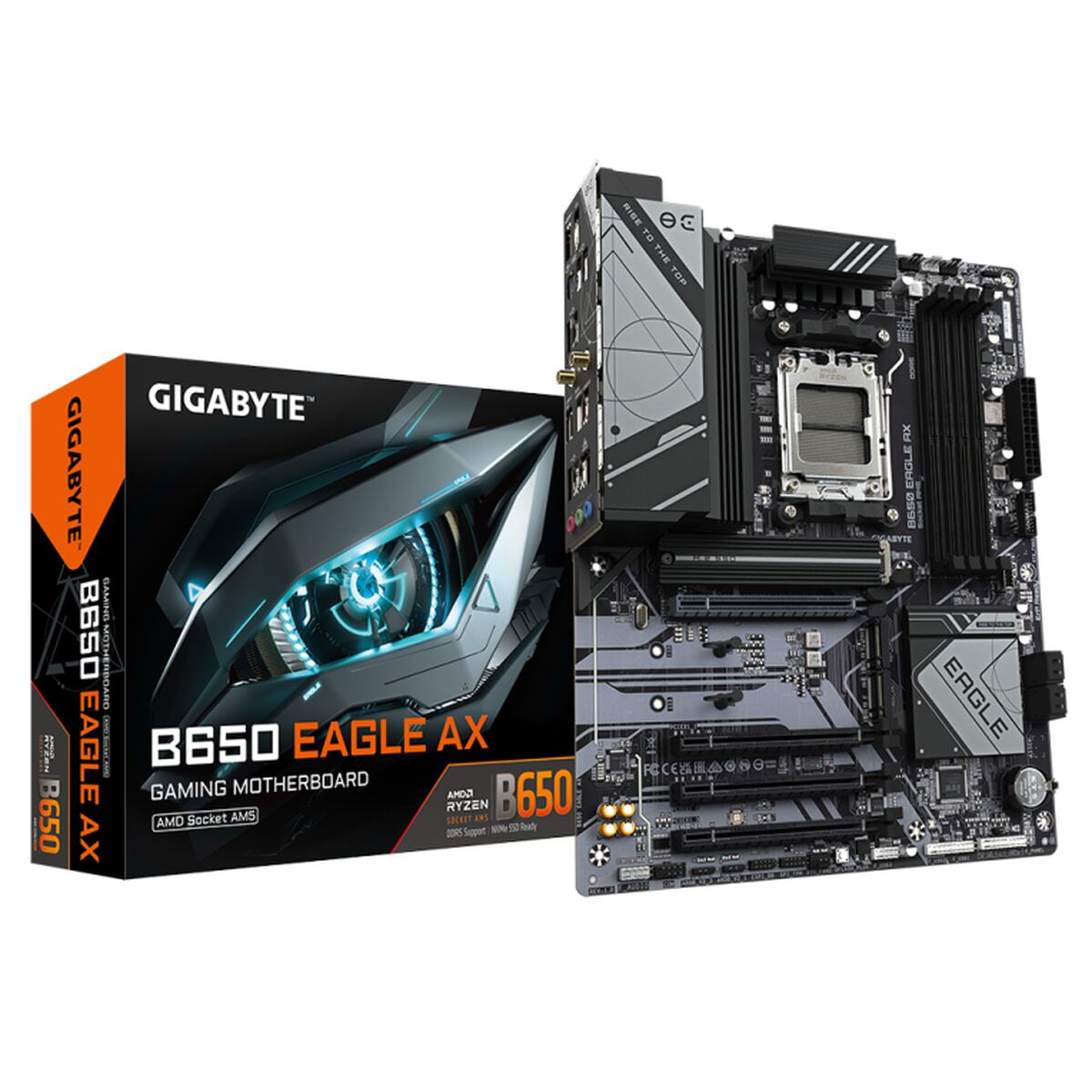 Placa Base Gigabyte B650 EAGLE AX AMD AMD B650 AMD AM5 - Effik Store