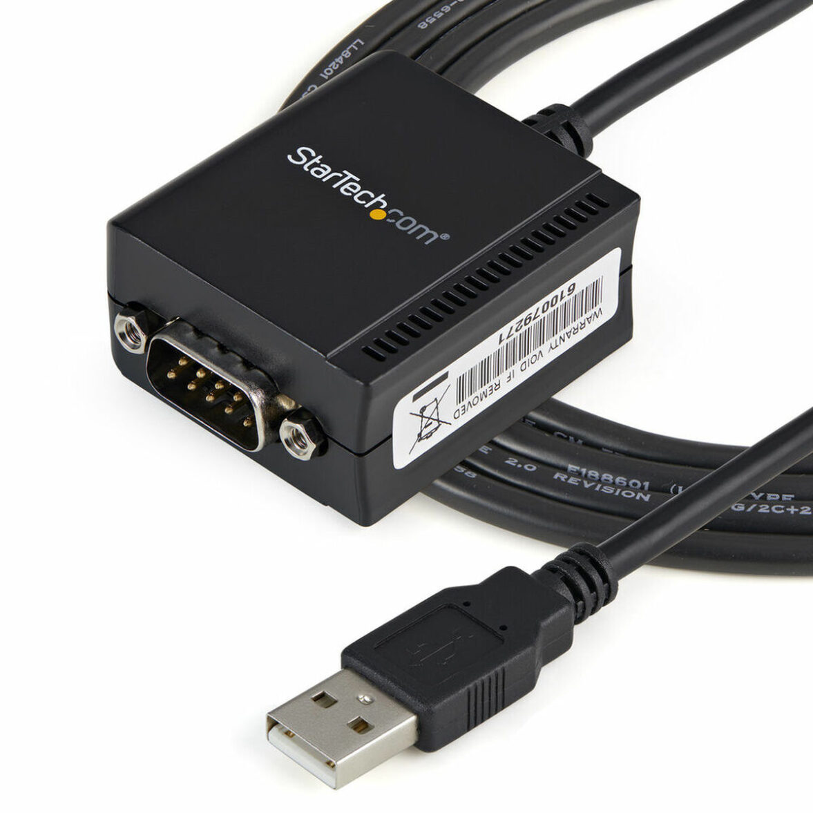 Adaptador Startech ICUSB2321F           (1,8 m) USB A 2.0 DB9 - Effik Store