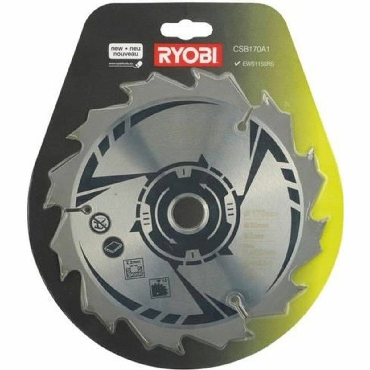 Disco de corte Ryobi Ø 17 cm - Effik Store