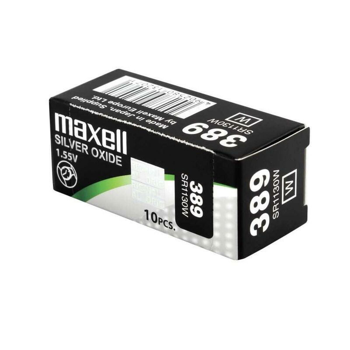 Pilas de Botón Maxell SR1130W 389 1,55 V Pilas de Botón - Effik Store