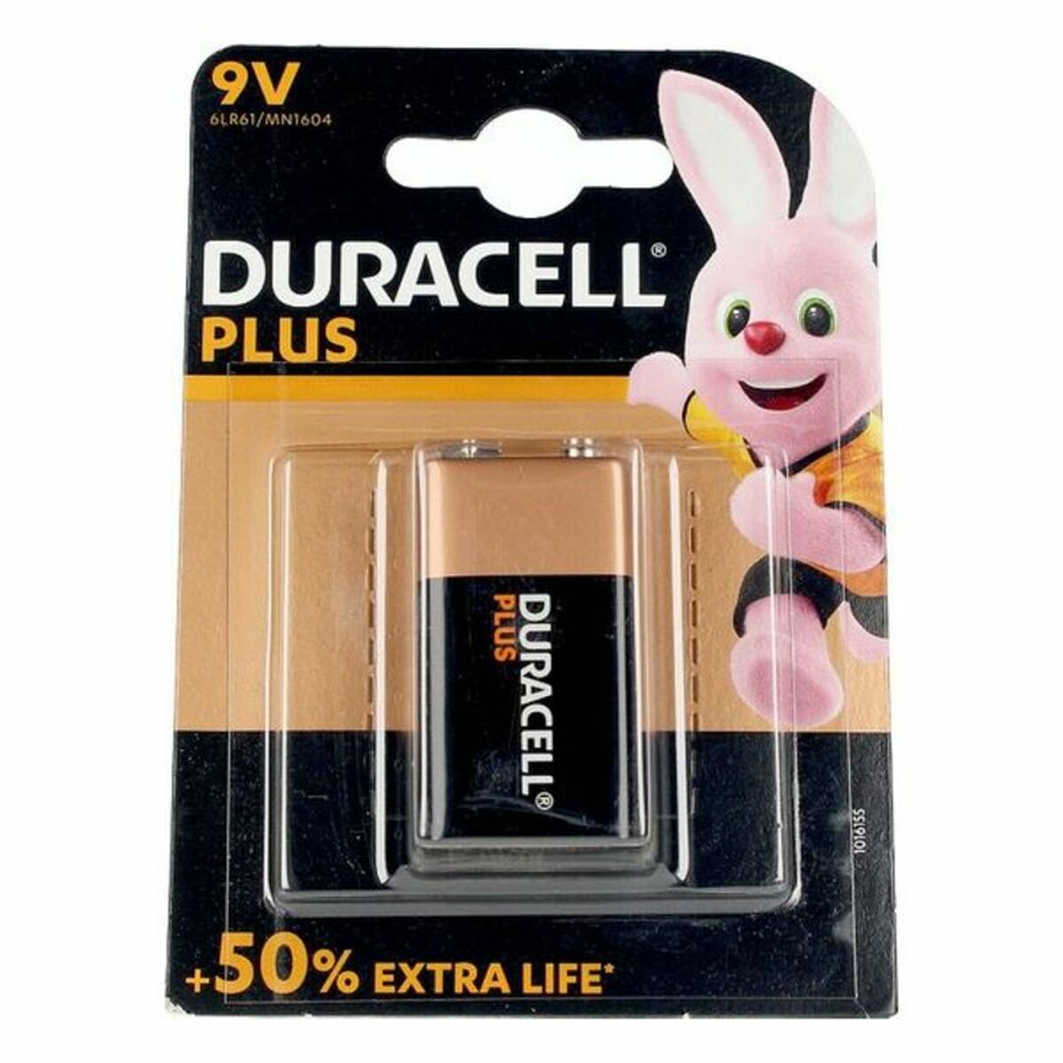 Pila Alcalina Plus Power DURACELL Plus Power 6LR61/MN1604 - Effik Store