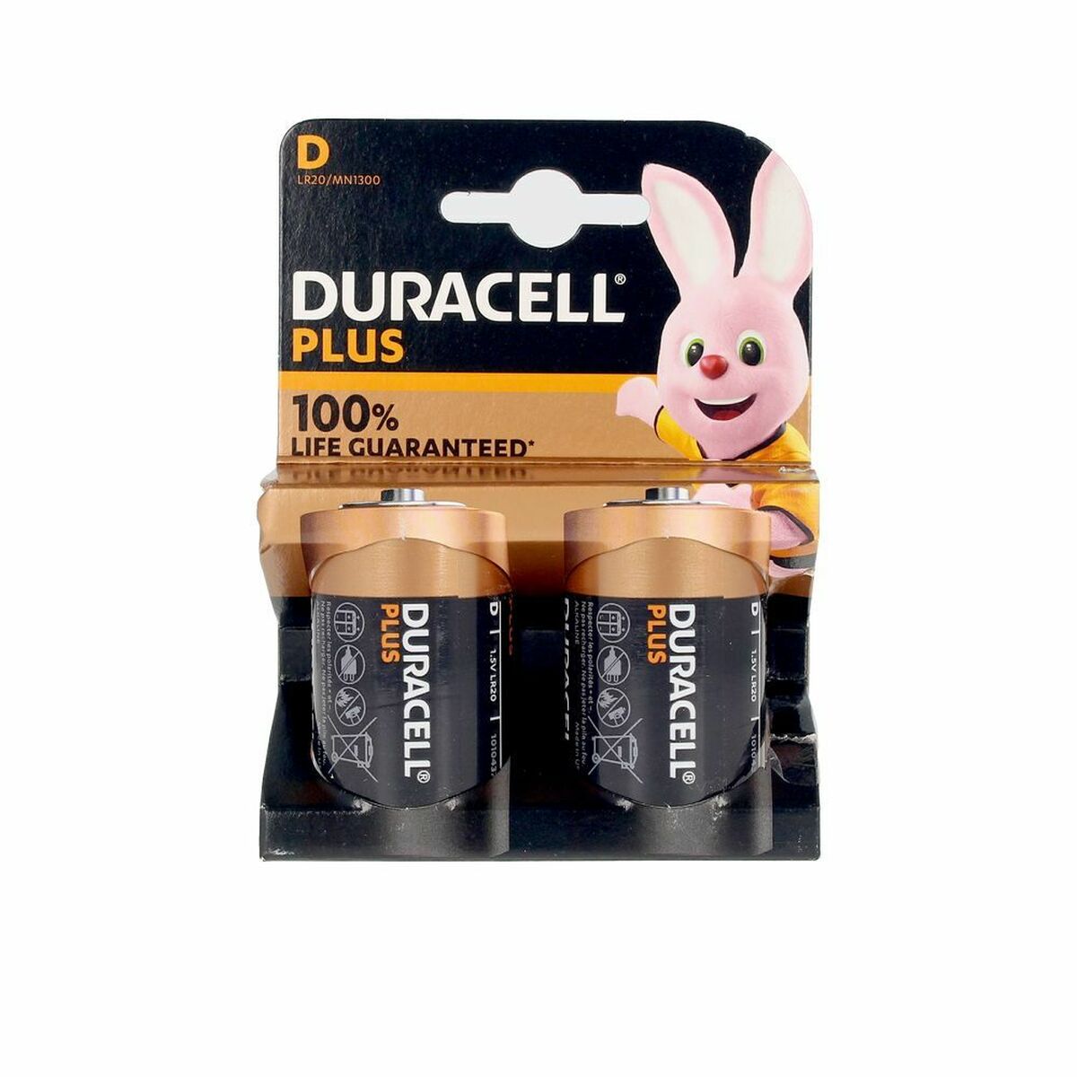 Pilas Alcalinas LR20 DURACELL Plus Power  D - Effik Store