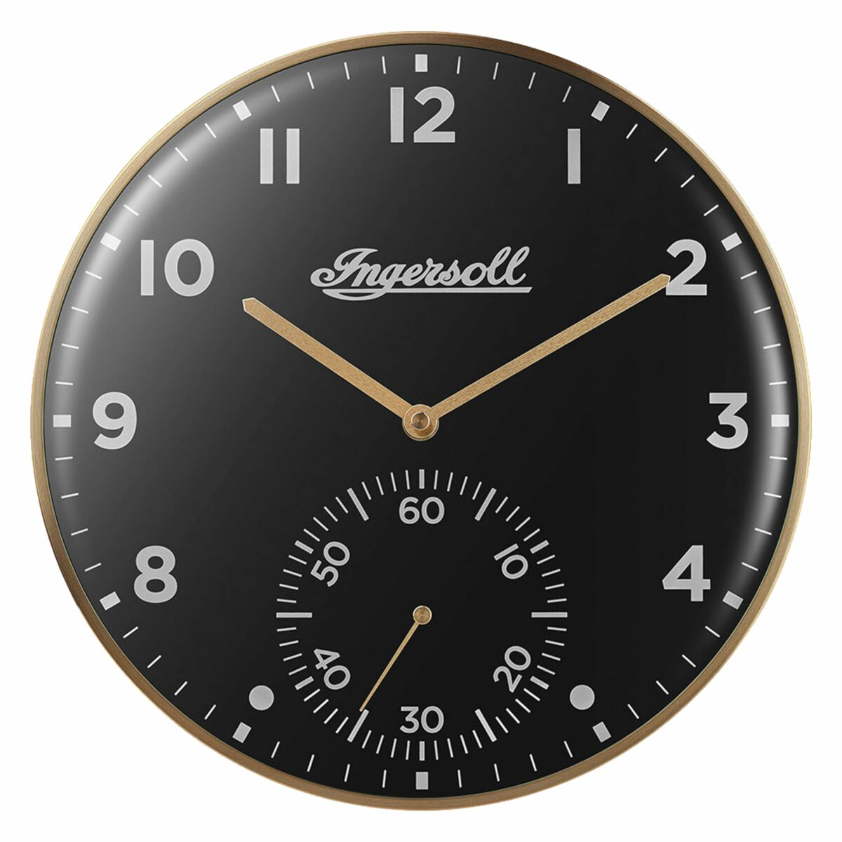 Reloj de Pared Ingersoll 1892 IC003GB Dorado Negro - Effik Store