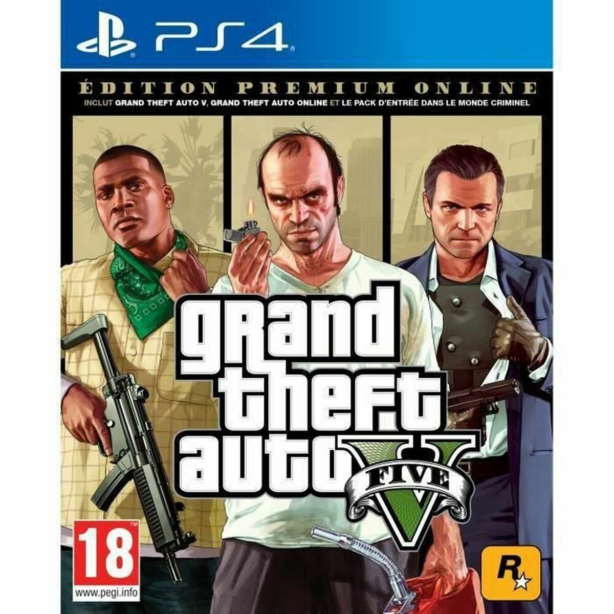 Videojuego PlayStation 4 Sony Grand Theft Auto V - Effik Store