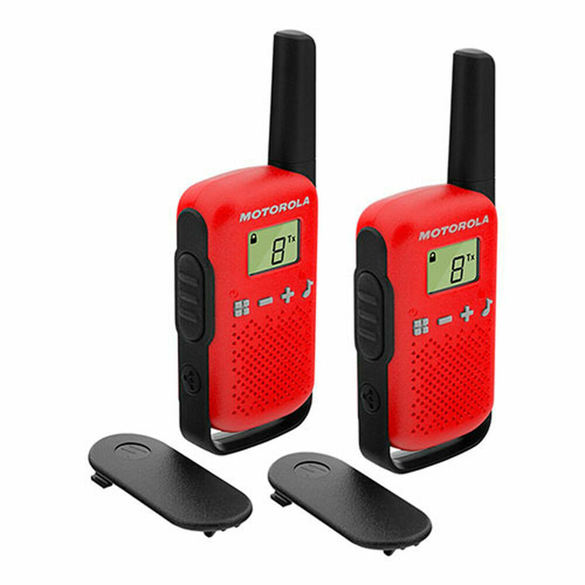 Walkie-Talkie Motorola T42 RED 1,3" LCD 4 km - Effik Store