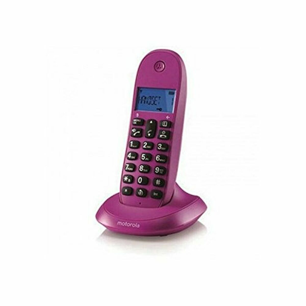 Teléfono Inalámbrico Motorola C1001LB+ Violeta (Reacondicionado A) - Effik Store