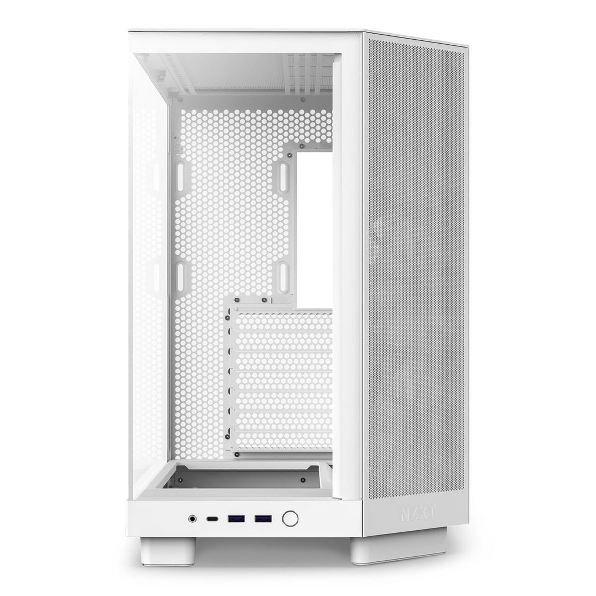 Caja Semitorre ATX NZXT CC-H61FW-01 Blanco - Effik Store