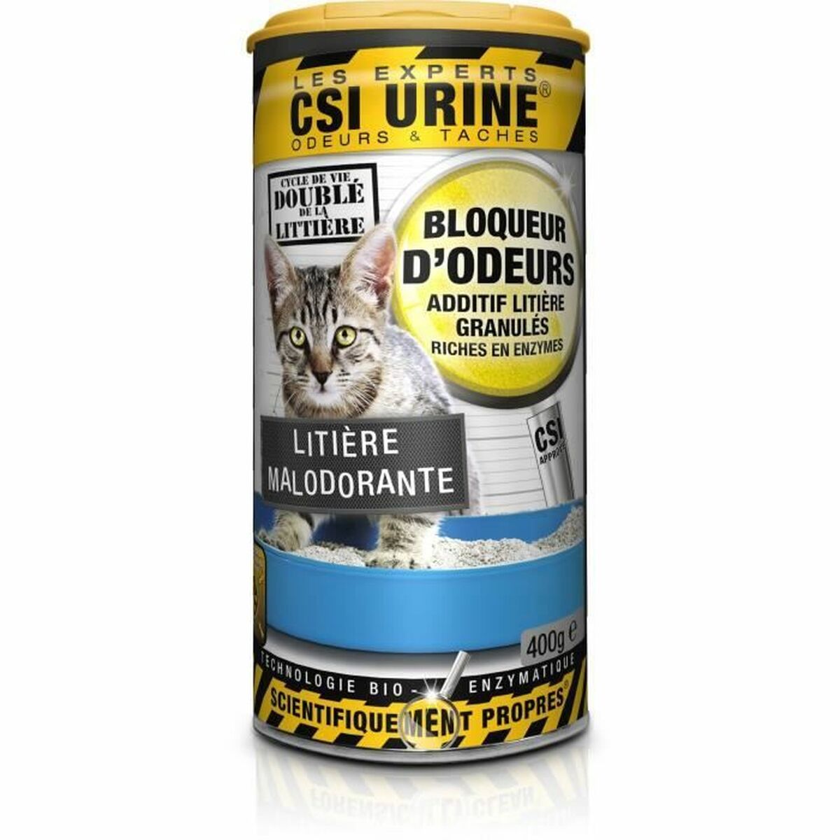 Eliminador de Olores CSI Urine 400 g - Effik Store