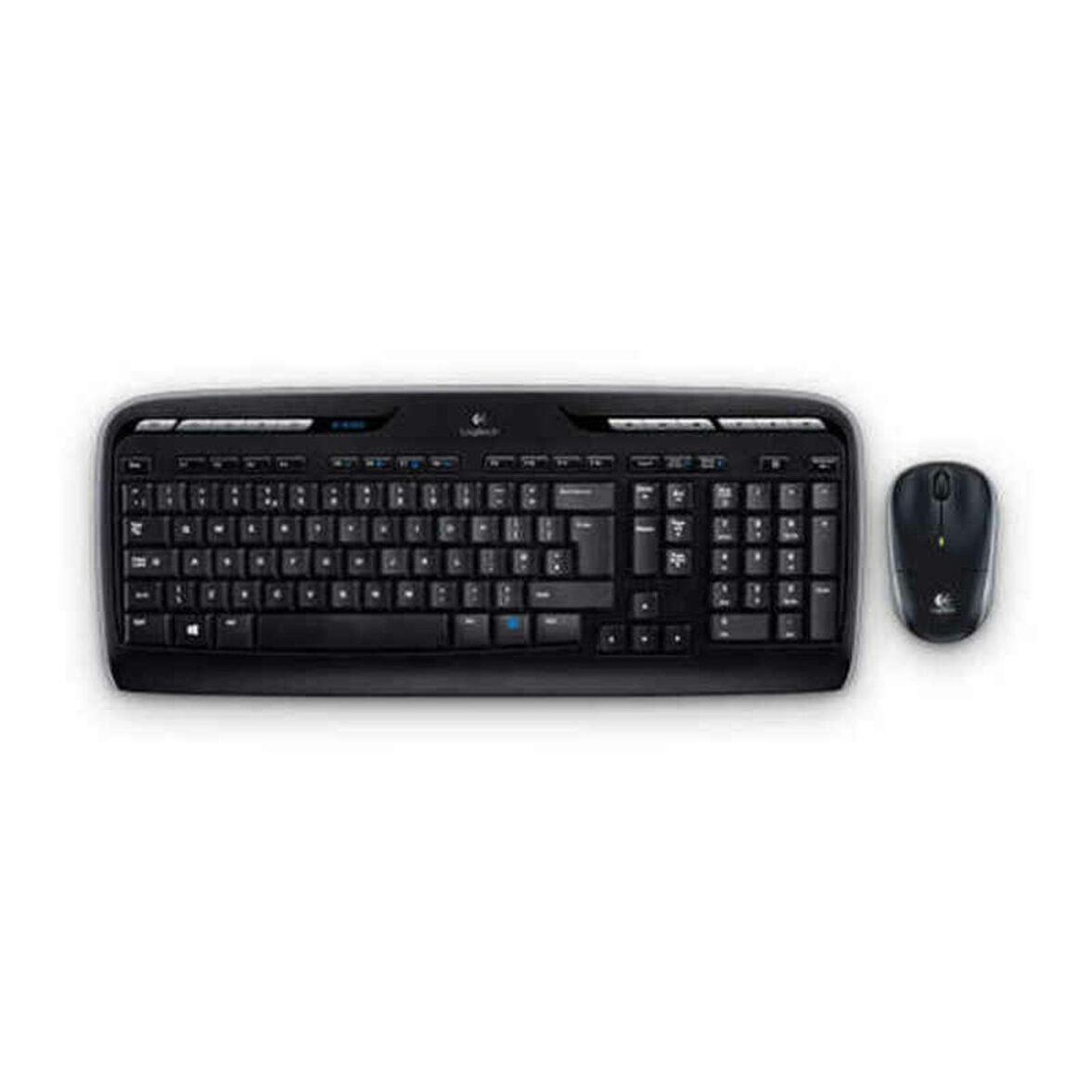 Teclado y Ratón Inalámbrico Logitech MK330 Negro Qwerty Español - Effik Store