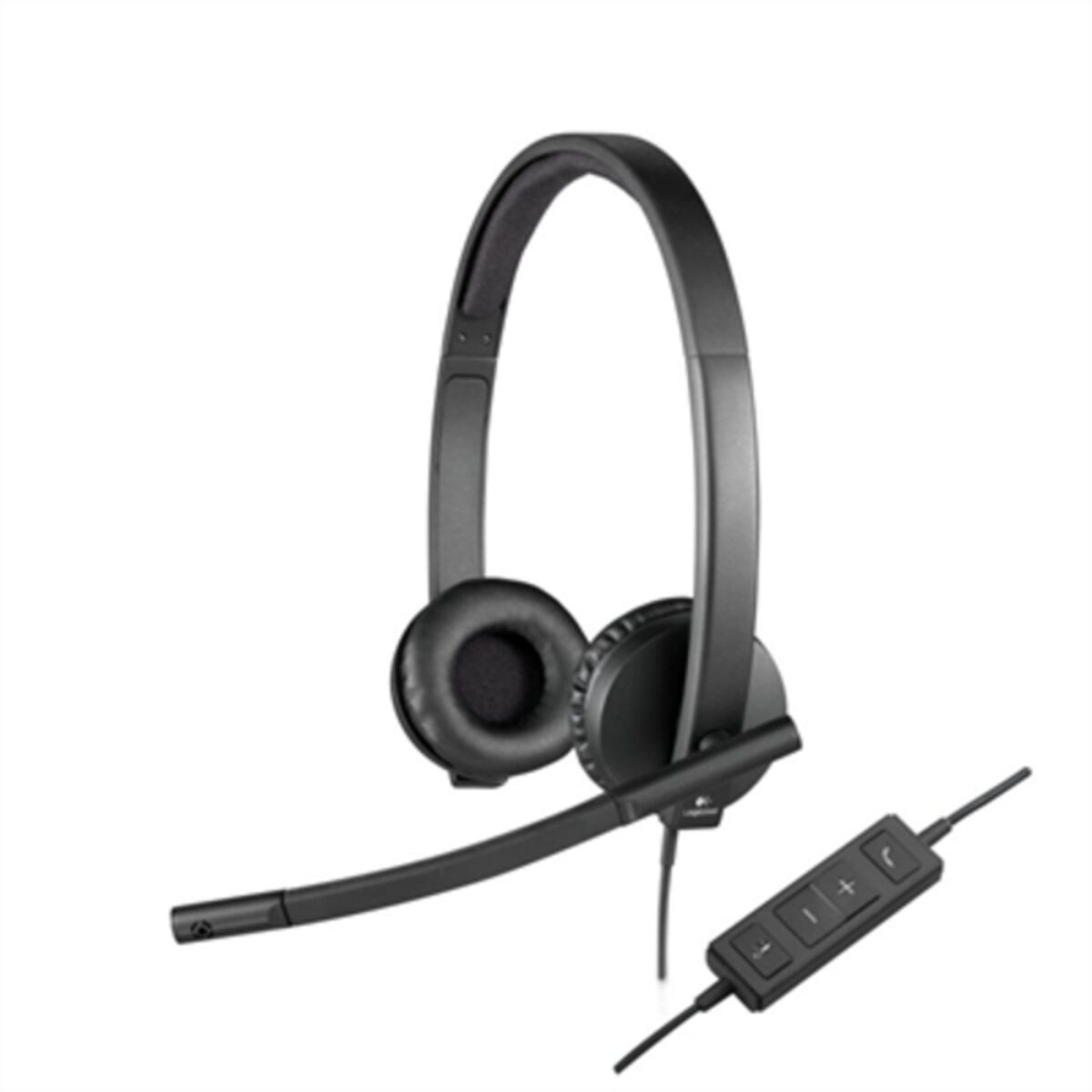 Auriculares con Micrófono Logitech 981-000575 Negro Multicolor - Effik Store