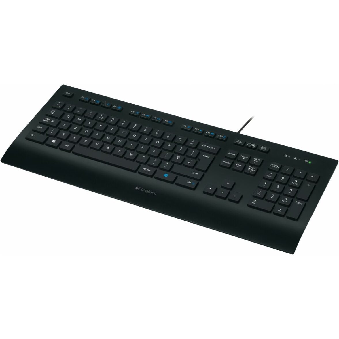 Teclado Logitech K280E Negro QWERTZ - Effik Store