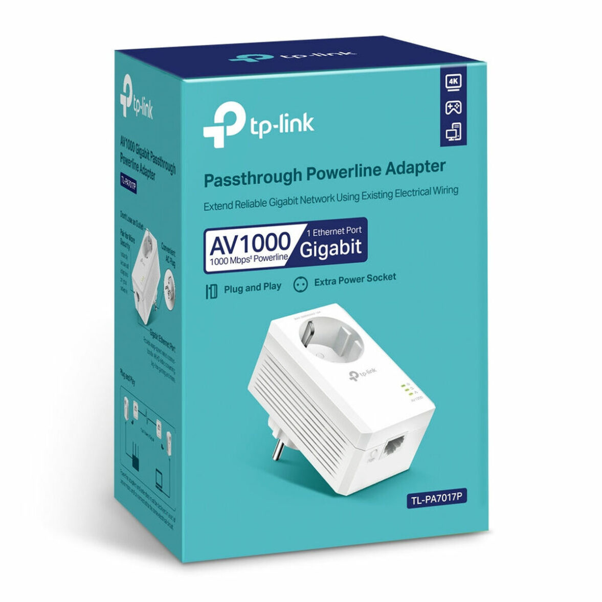 Powerline TP-Link TL-PA7017P - Effik Store