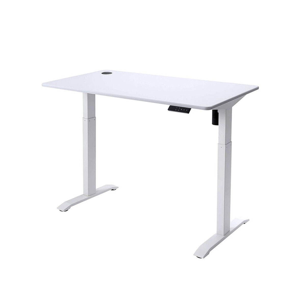 Mesa de Escritorio Urban Factory EED25UF Blanco Acero Inoxidable 118 x 60 cm - Effik Store