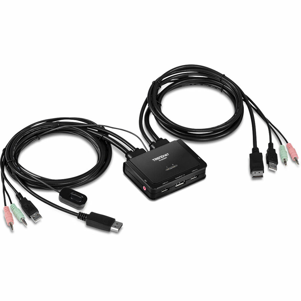 Switch KVM Trendnet TK-220DPI            1,5 m - Effik Store