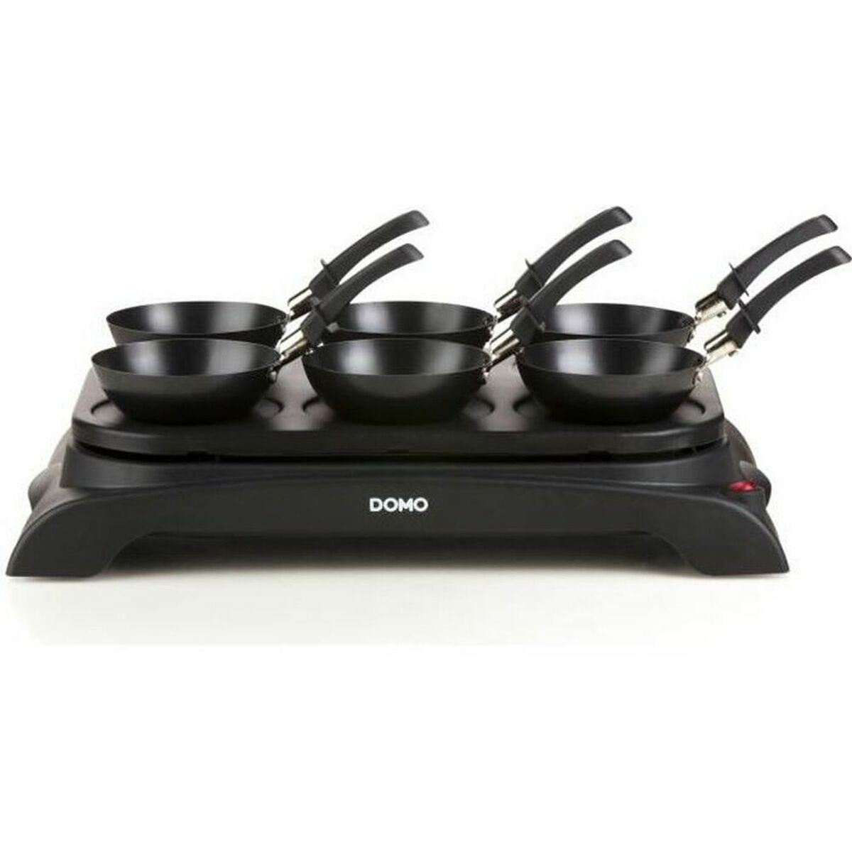 Sartén Wok DOMO DO8710W 1000W Negro - Effik Store