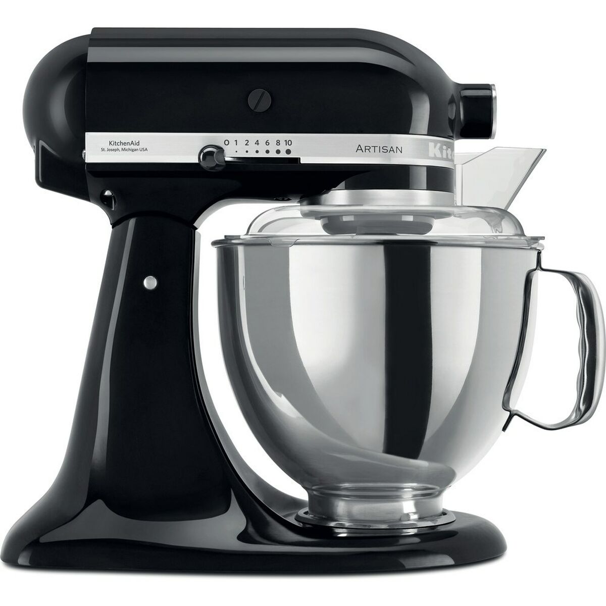 Robot de Cocina KitchenAid 5KSM175PSEOB Negro 300 W - Effik Store