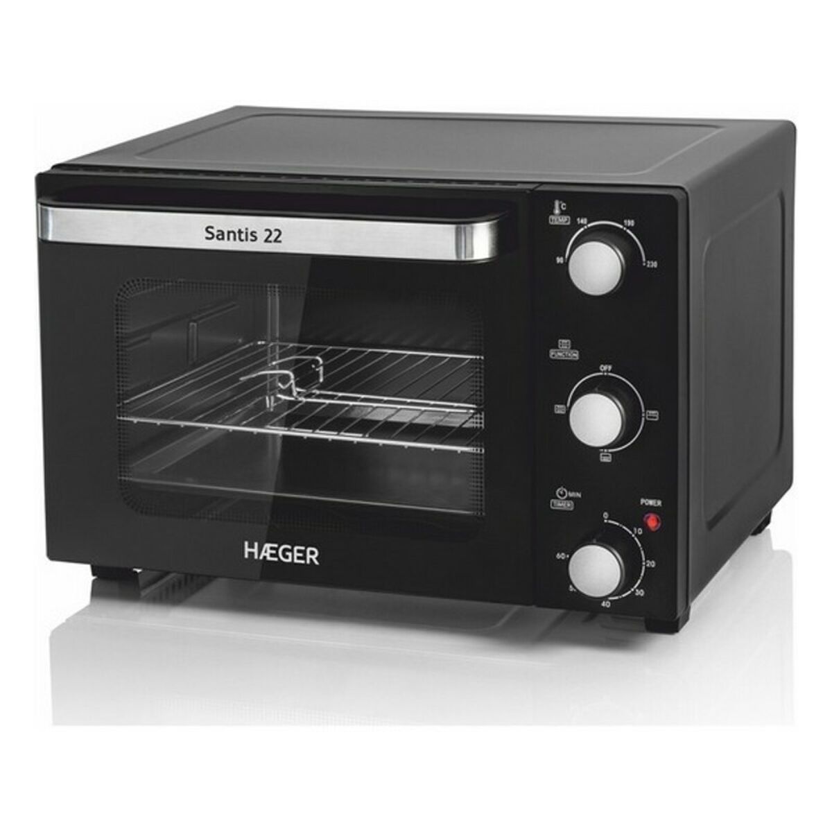 Horno de Convección Haeger OV-22B.032A 22 L 1300W - Effik Store