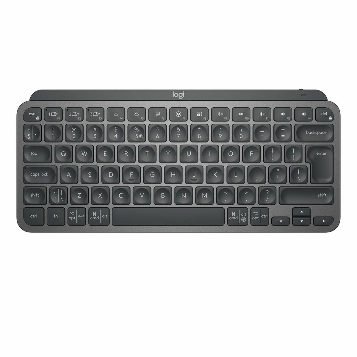 Teclado Logitech MX Keys Mini Francés Gris oscuro AZERTY - Effik Store