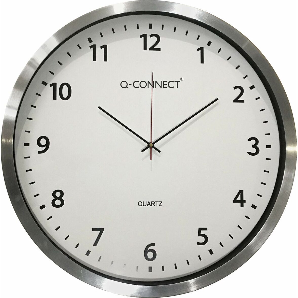 Reloj de Pared Q-Connect KF11216 Blanco Ø 50 cm Plástico Metal/Plástico - Effik Store