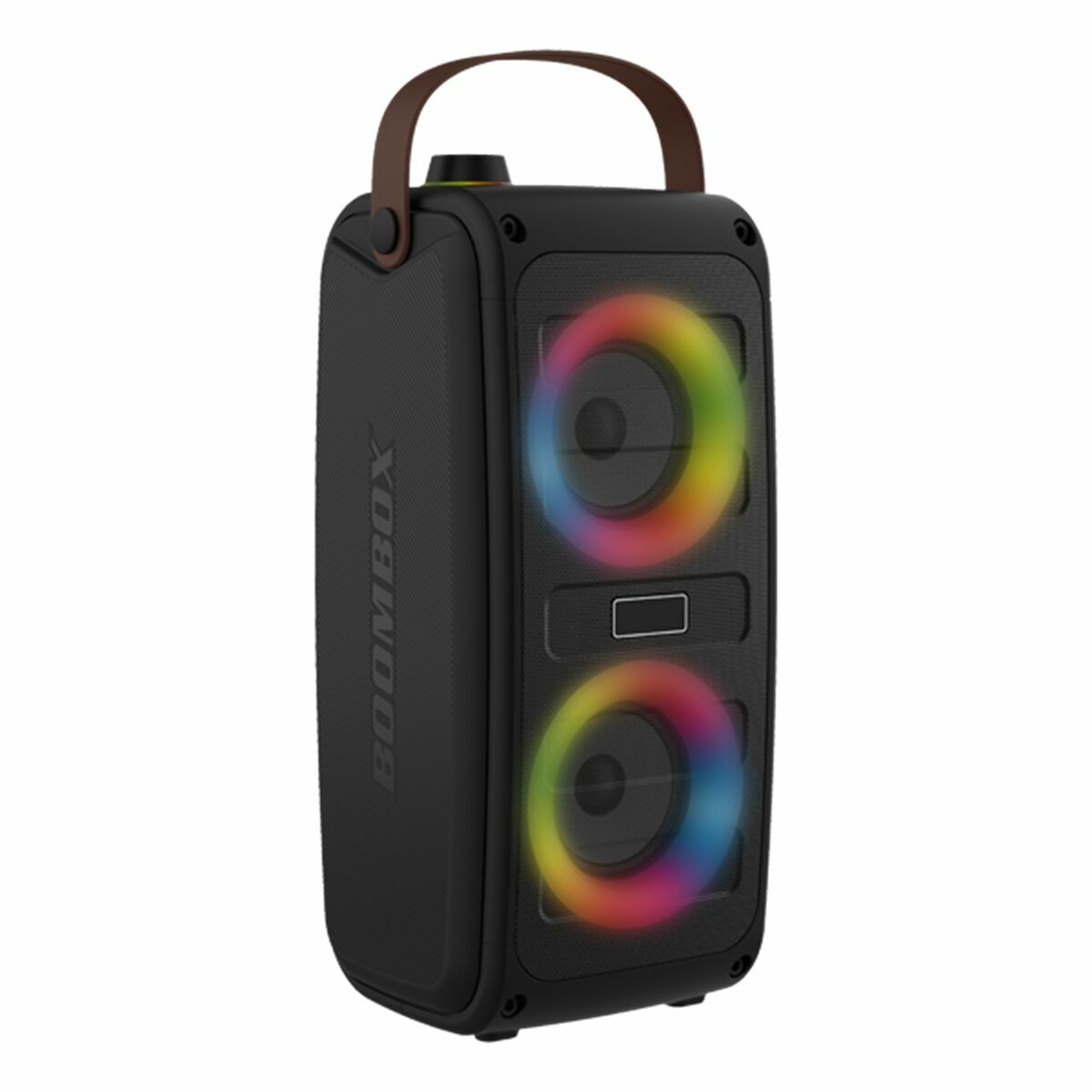 Altavoz Bluetooth Portátil Denver Electronics Negro LED RGB - Effik Store