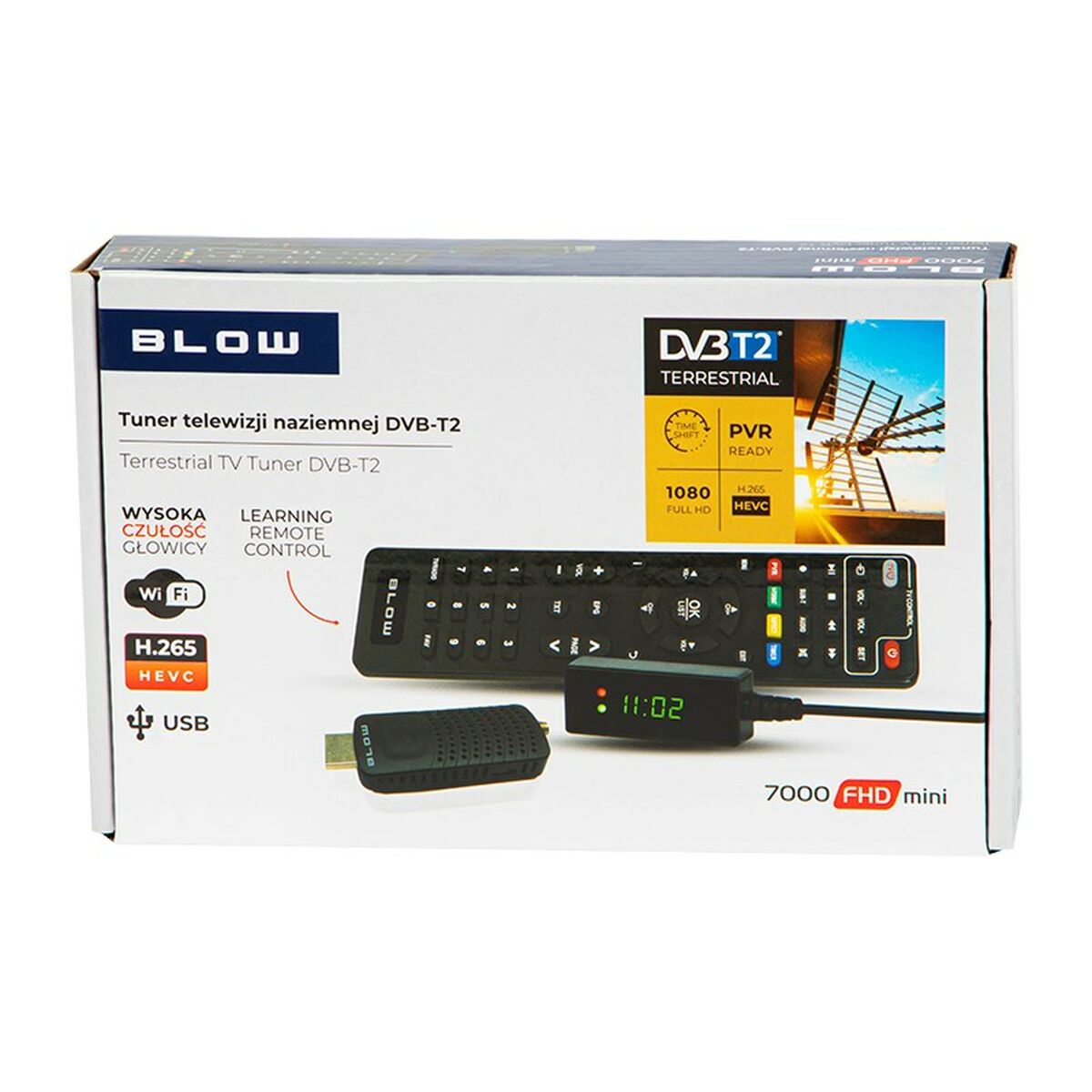 Receptor Satélite Blow DVB-T2 - Effik Store