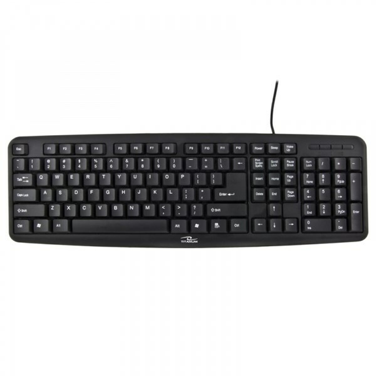 Teclado Titanum TK102 Negro - Effik Store