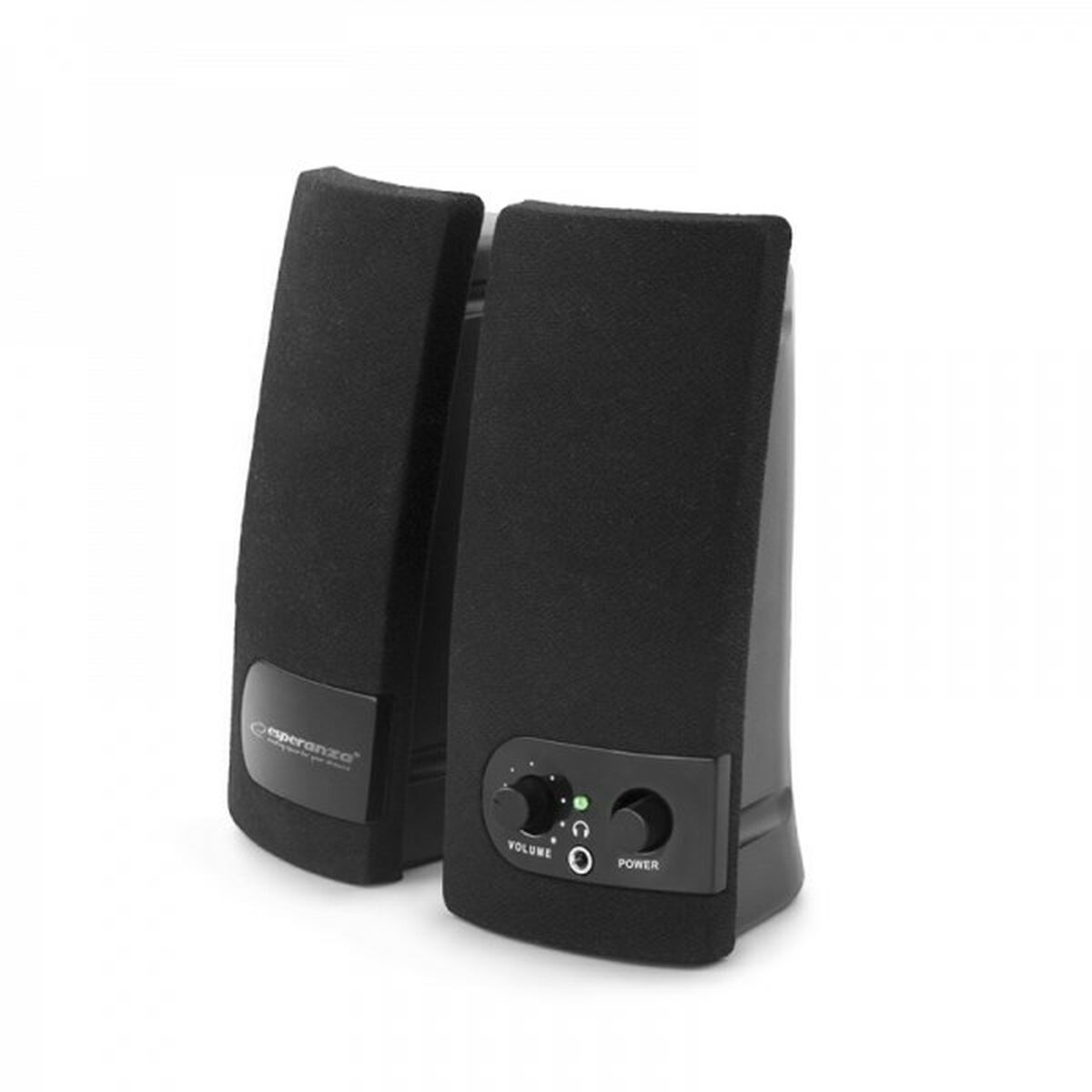 Altavoces PC Esperanza EP119 Blanco Negro 6 W 4 W - Effik Store