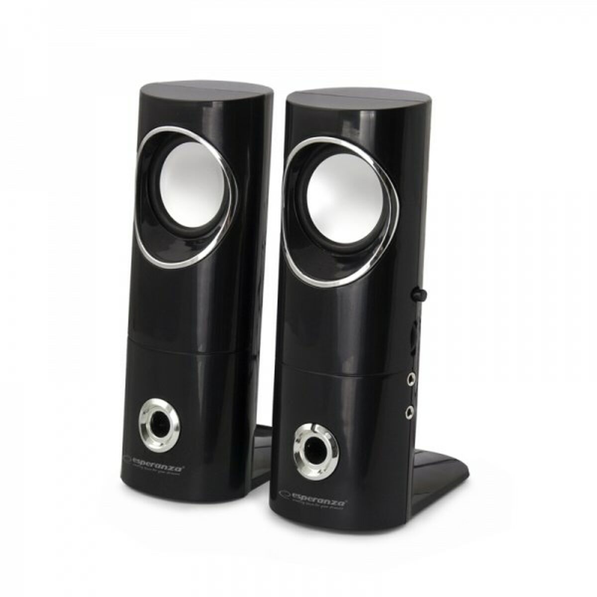 Altavoces PC Esperanza 2.0 BEAT 6 W Negro - Effik Store