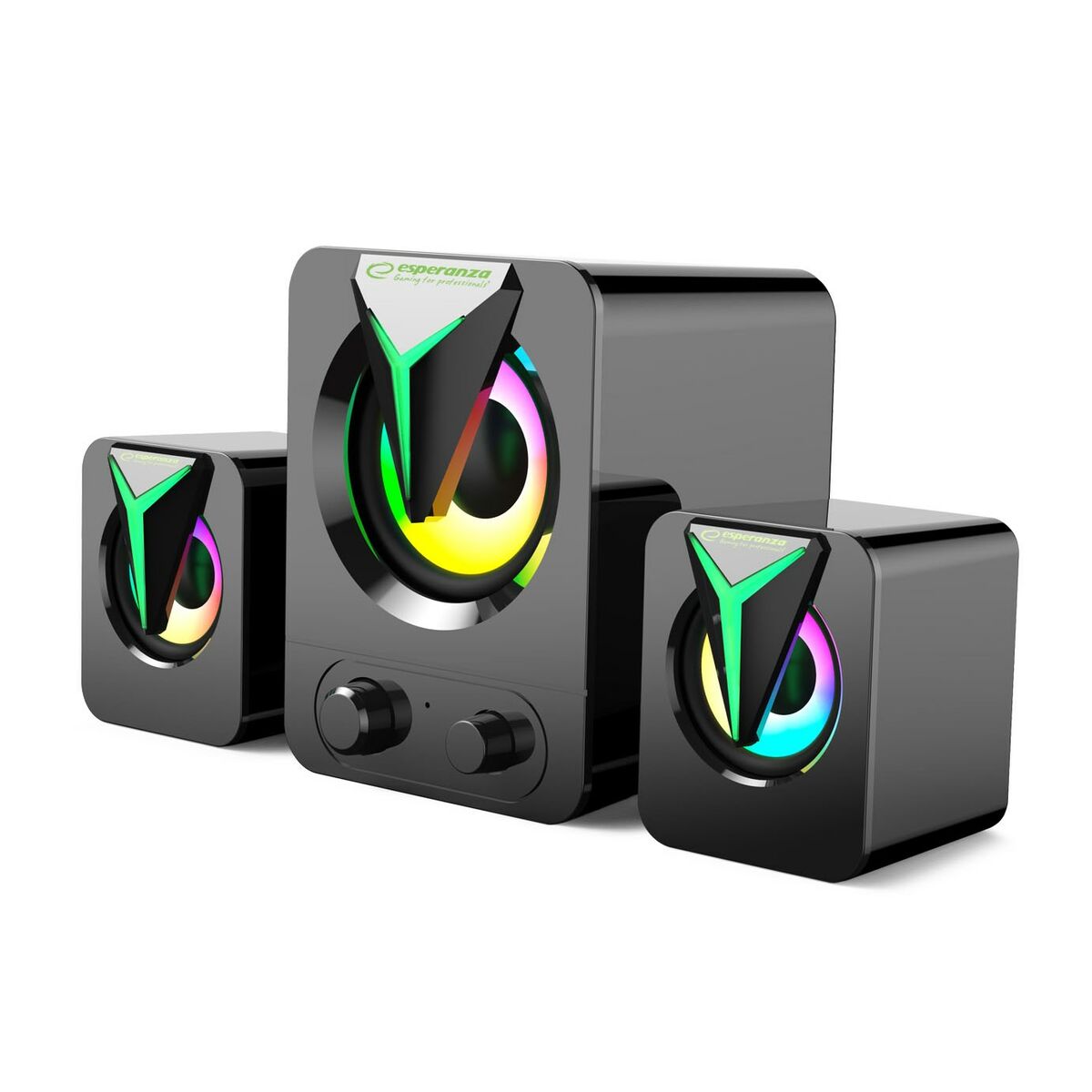 Altavoces PC Esperanza EGS107 Negro 5 W - Effik Store