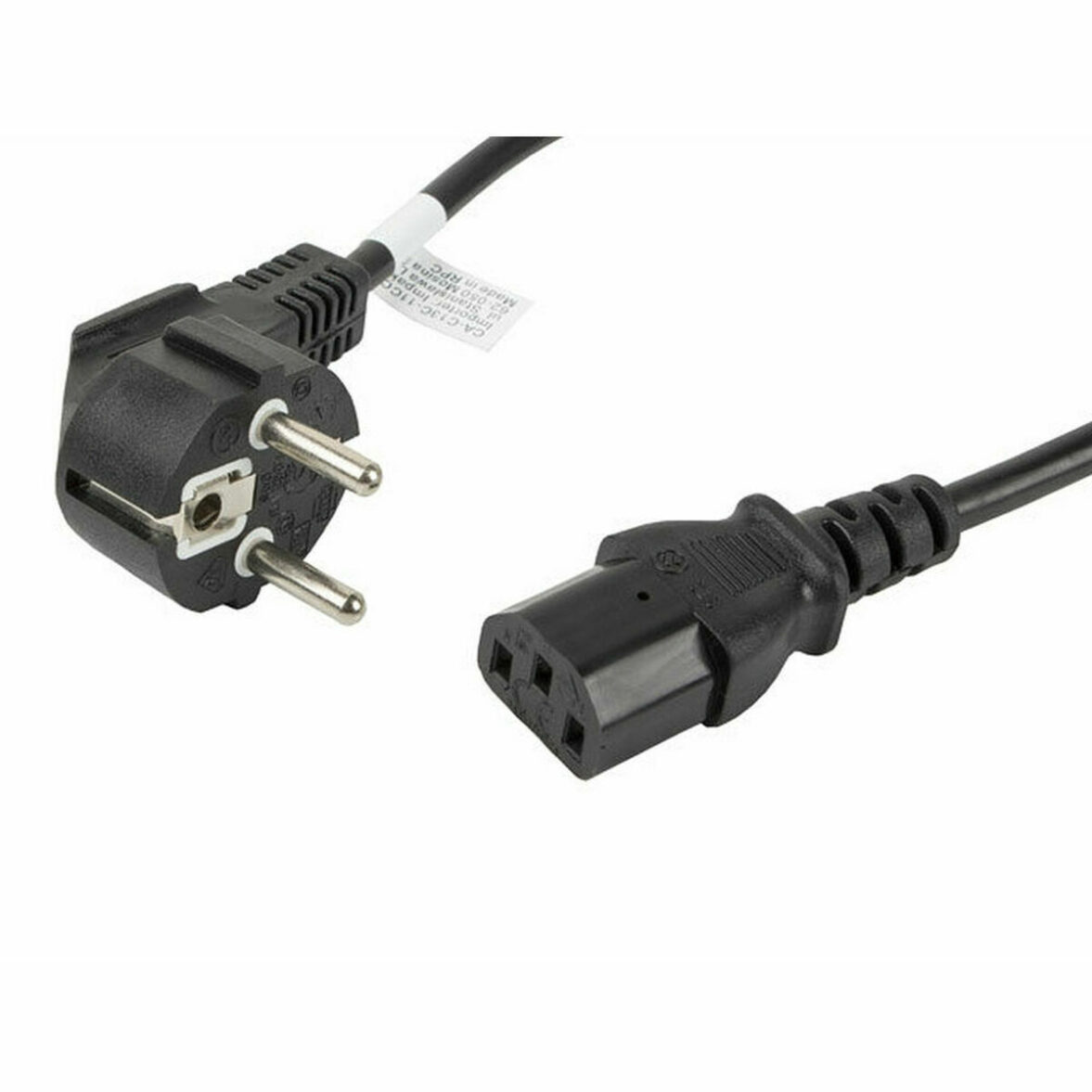 Cable de Alimentación Lanberg Negro 1,8 m - Effik Store