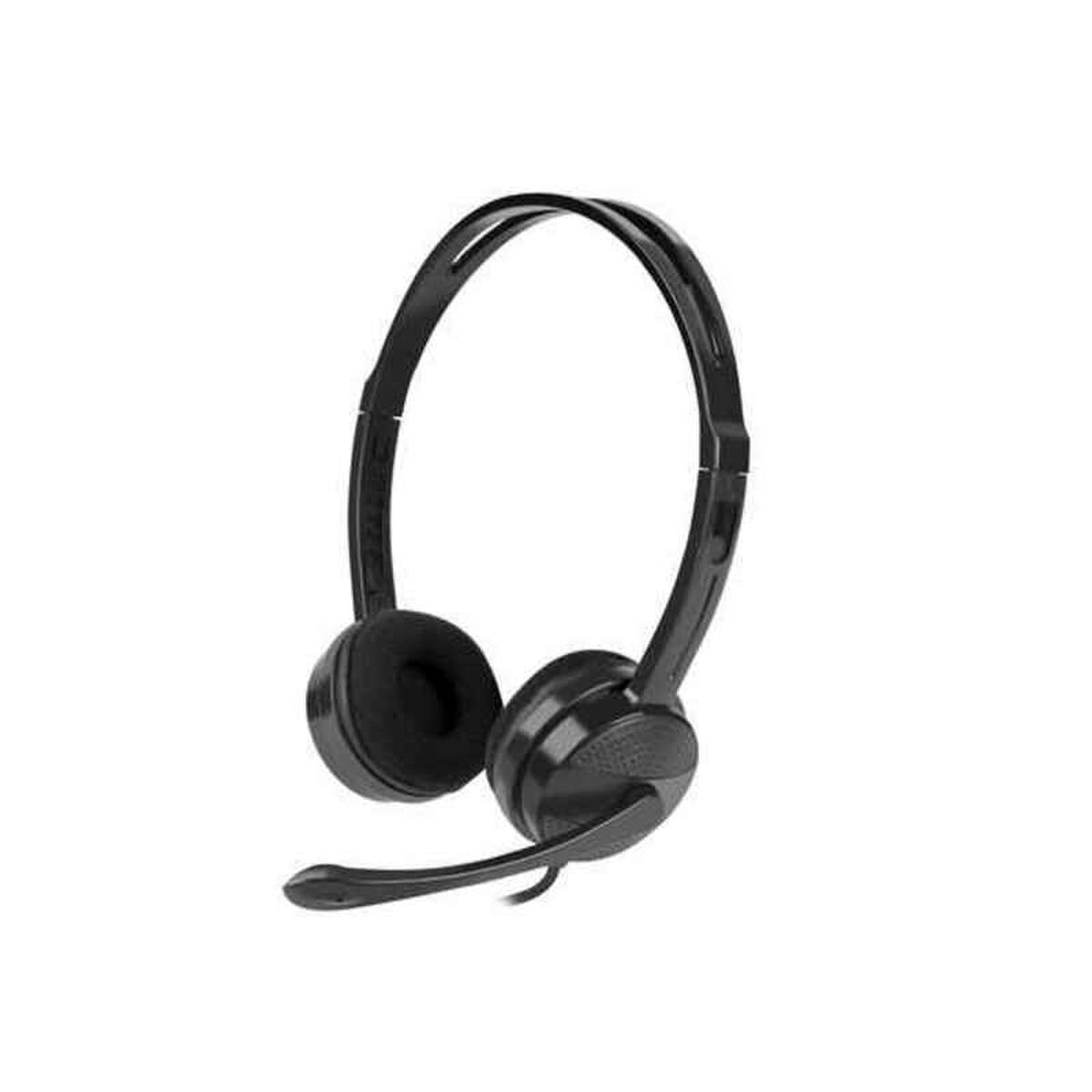 Auriculares con Micrófono Natec Canary Negro - Effik Store