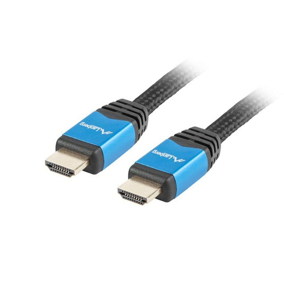 Cable HDMI Lanberg CA-HDMI-20CU-0030-BL 4K Ultra HD Macho/Macho Negro 3 m - Effik Store